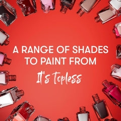 Nails Inc Thea lifestyle flatlay with tools illustrating easy single-step manicure