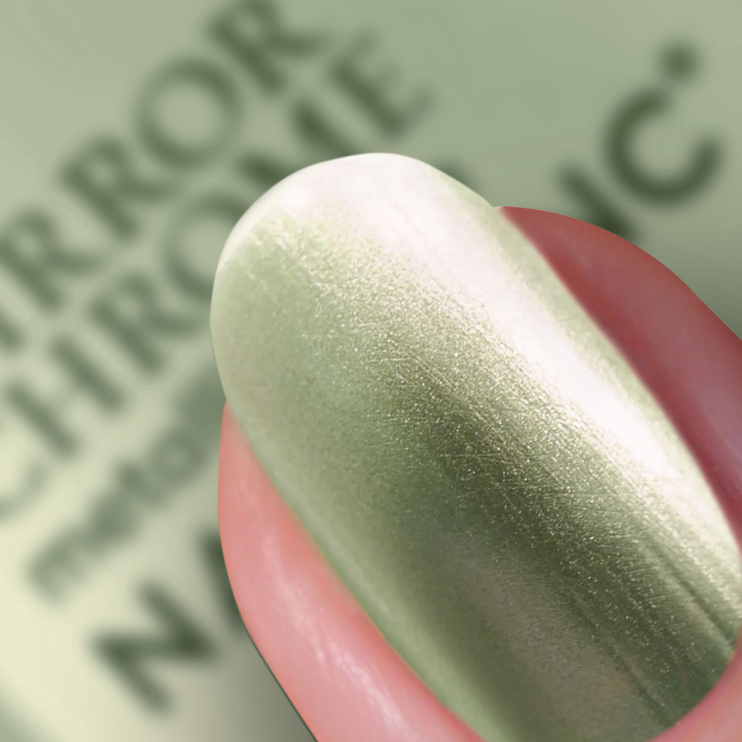 Nails Inc close-up of wide non-drip brush demonstrating even coverage