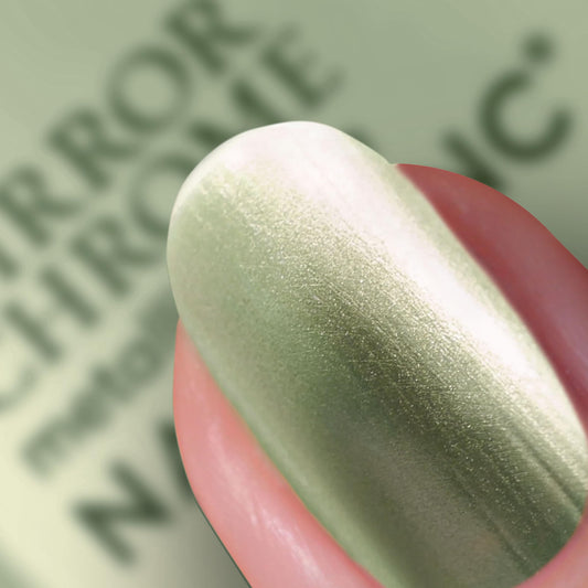 Nails Inc close-up of wide non-drip brush demonstrating even coverage