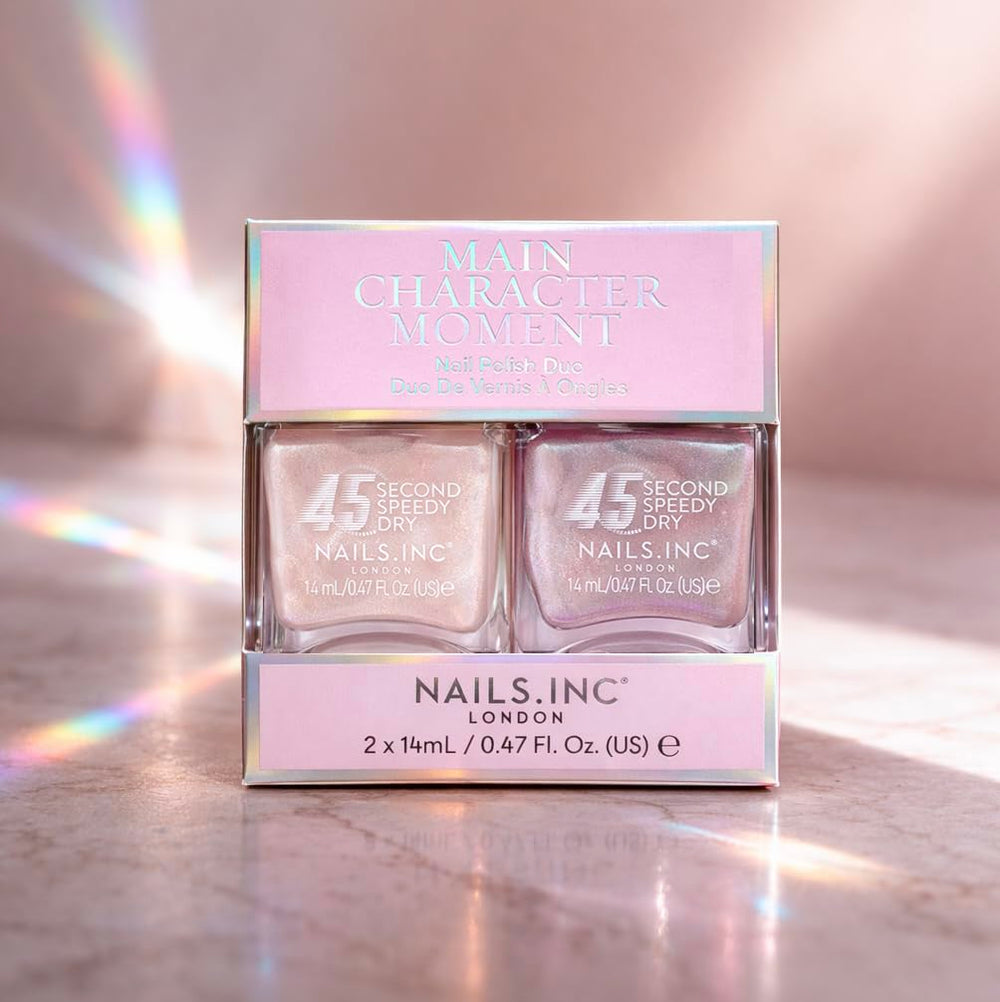 Nails Inc patented wide-hugging brush demonstrating precise coverage