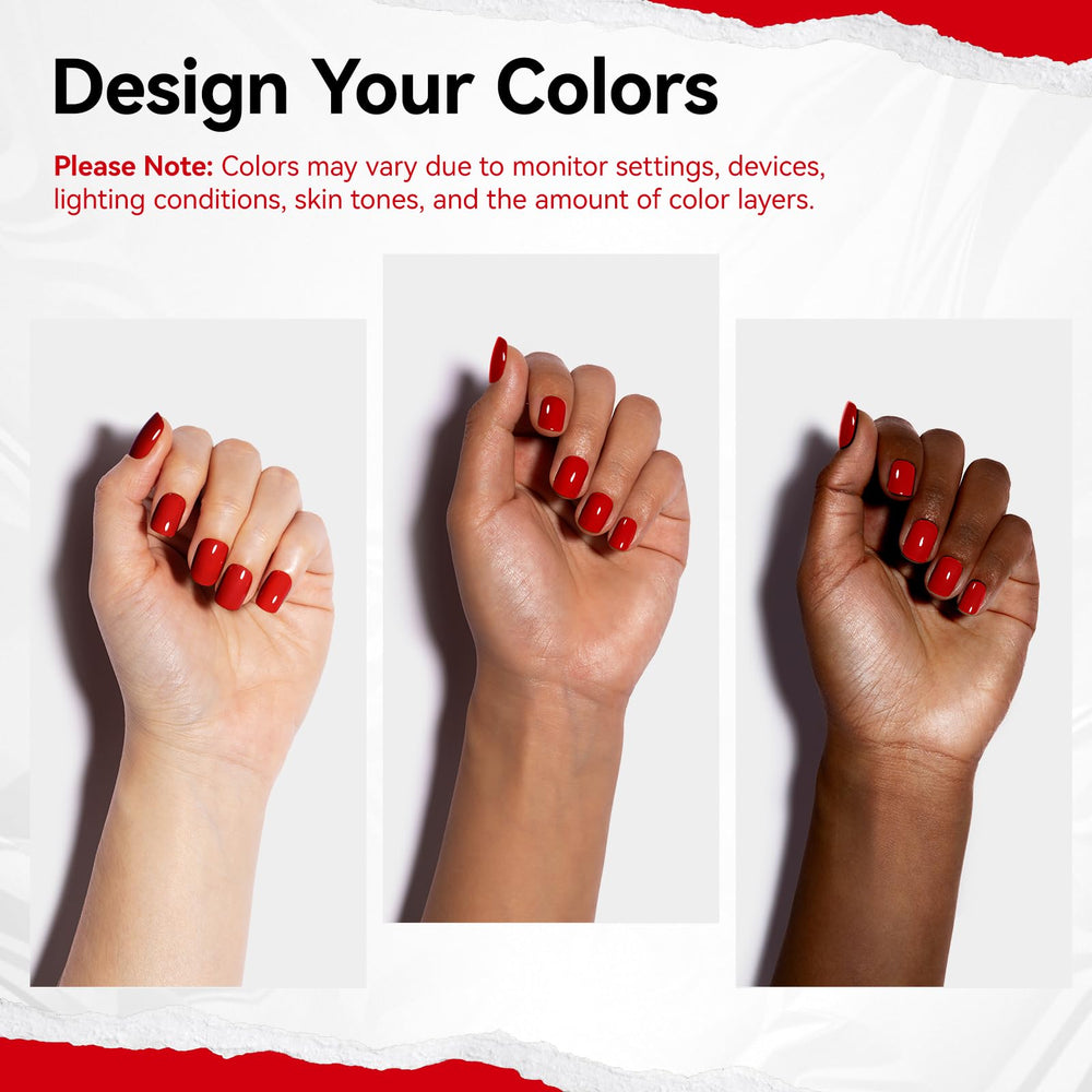 Nailshion being applied on fingernails showing easy-glide brush and even coat