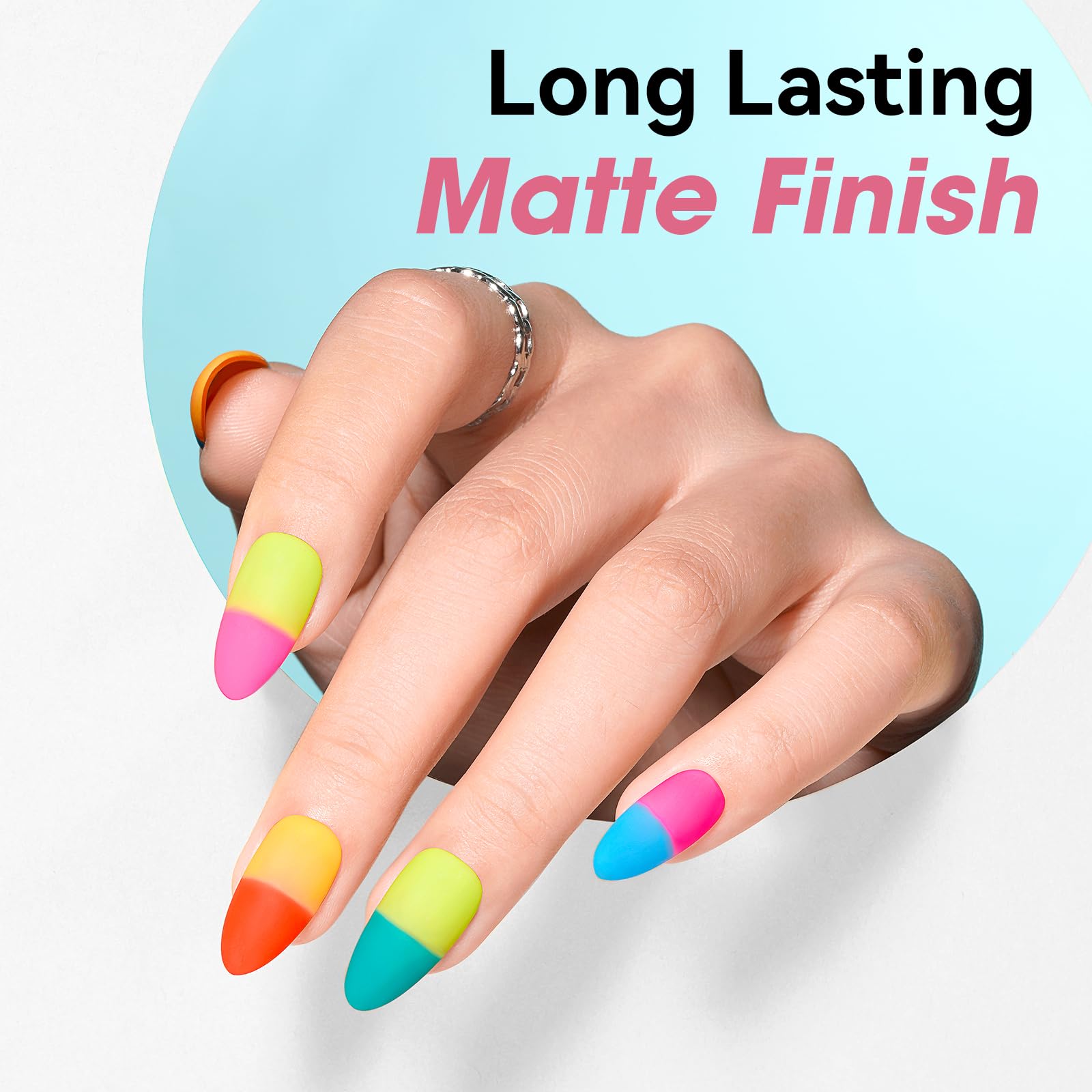 Nailshion base coat pouring texture smoothing nail surface