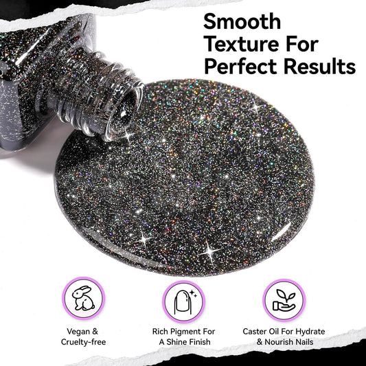 Nailshion brush close-up delivering even strokes and easy application
