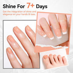 Nailshion open bottle highlighting jelly texture and reflective shine