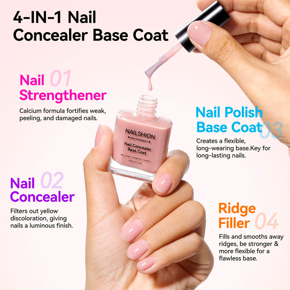 Nailshion brush and cap detail demonstrating smooth application and precise control