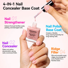 Nailshion brush and cap detail demonstrating smooth application and precise control
