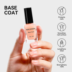 Nailshion brush stroke close-up demonstrating smooth application and even coverage