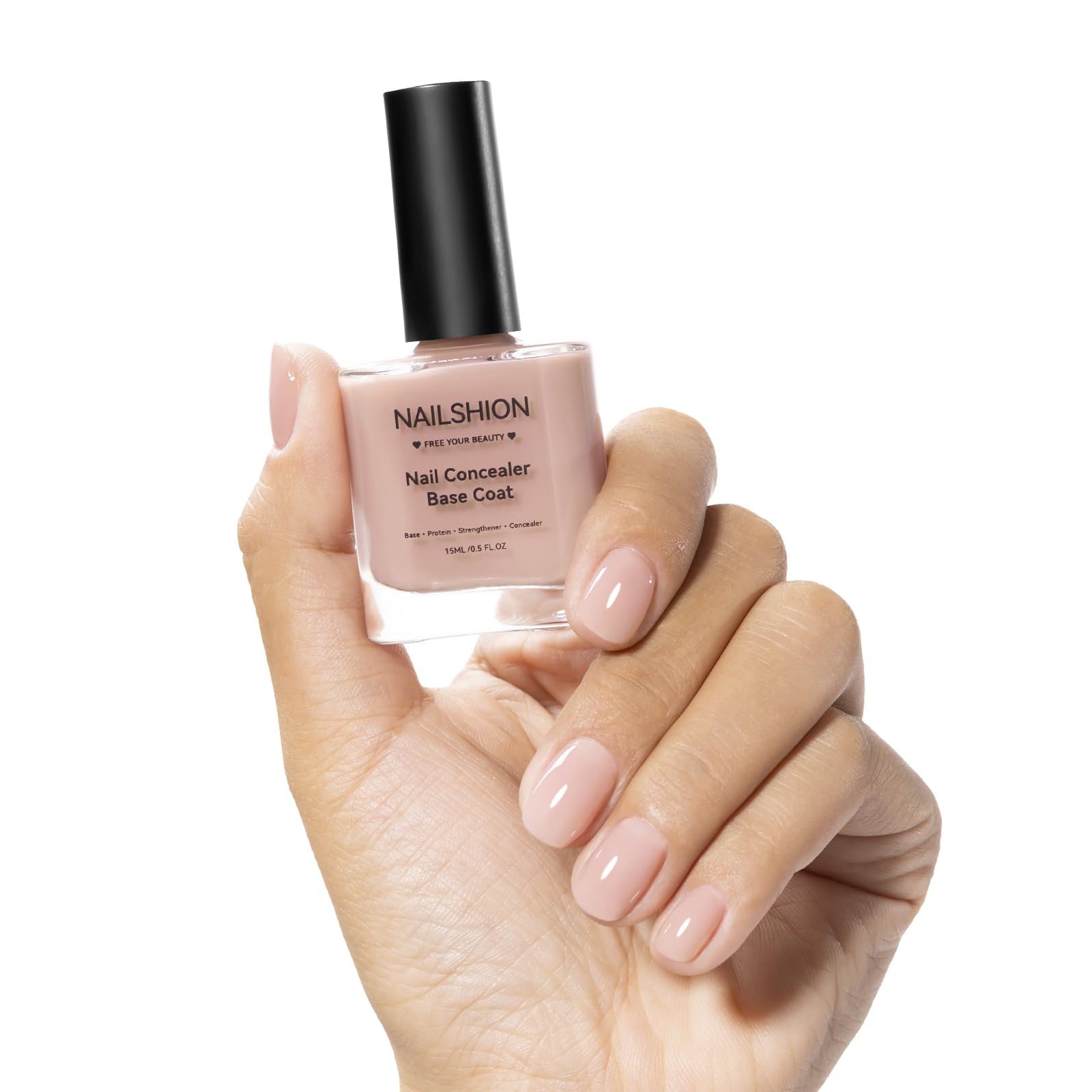 Nailshion front bottle showing sleek packaging and quick-dry benefit