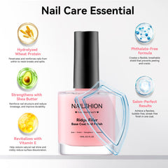 Nailshion ingredients label highlighting protein and nourishing benefits