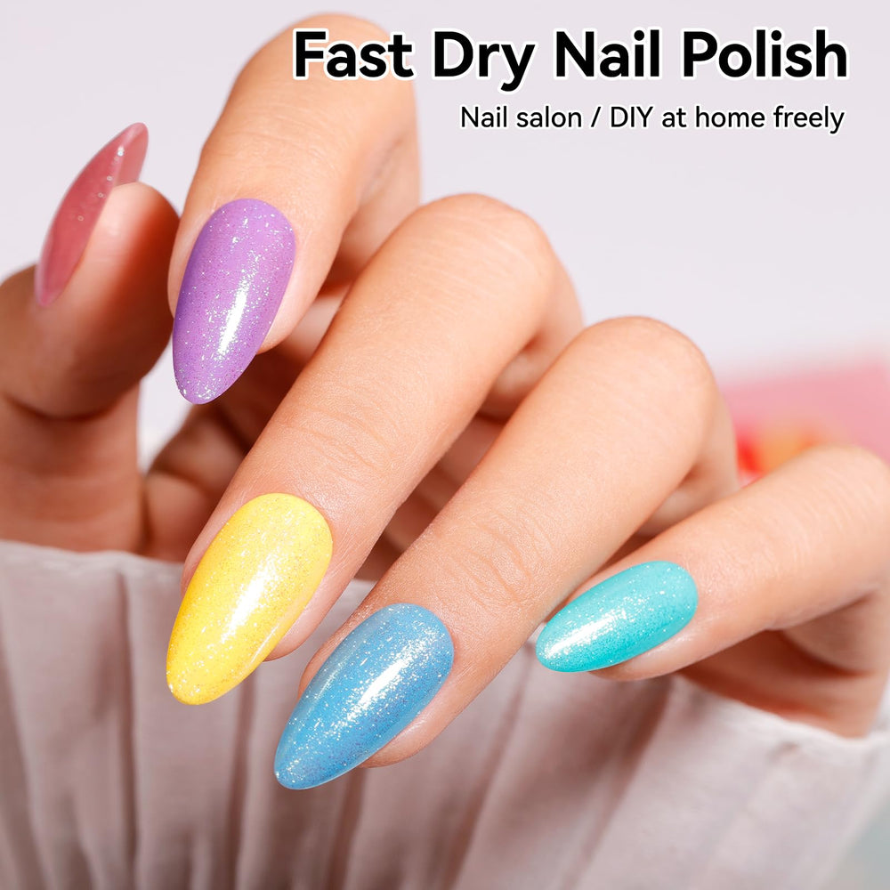 nailshion open cap with brush illustrating easy-glide 150-degree brush