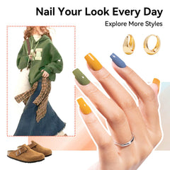 Nailshion polish applied on fingernails in lifestyle scene for wearable look benefit