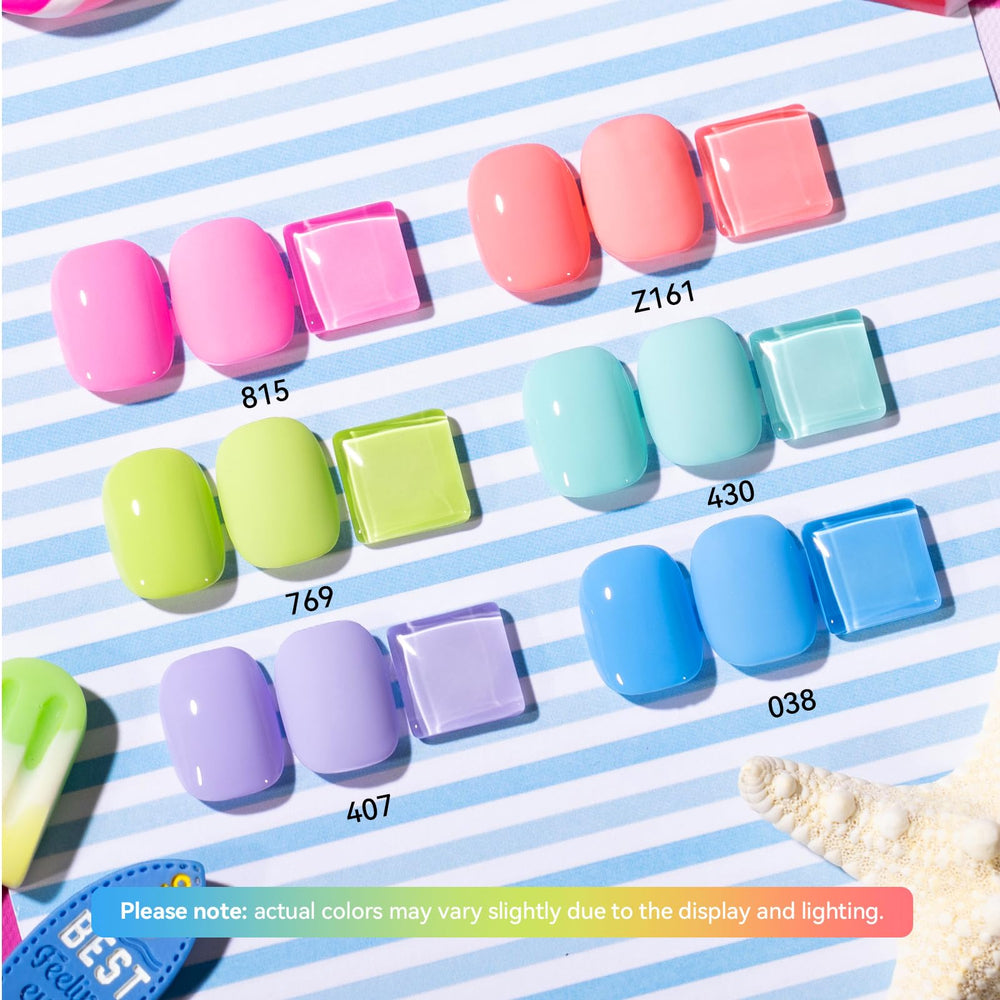 Nailshion brush detail with curved 150-degree brush for easier application benefit