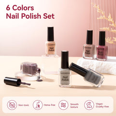 Nailshion size scale with hand holding bottle to show true product dimensions