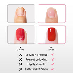 Nailshion usage application painting a nail for fast air-dry finish