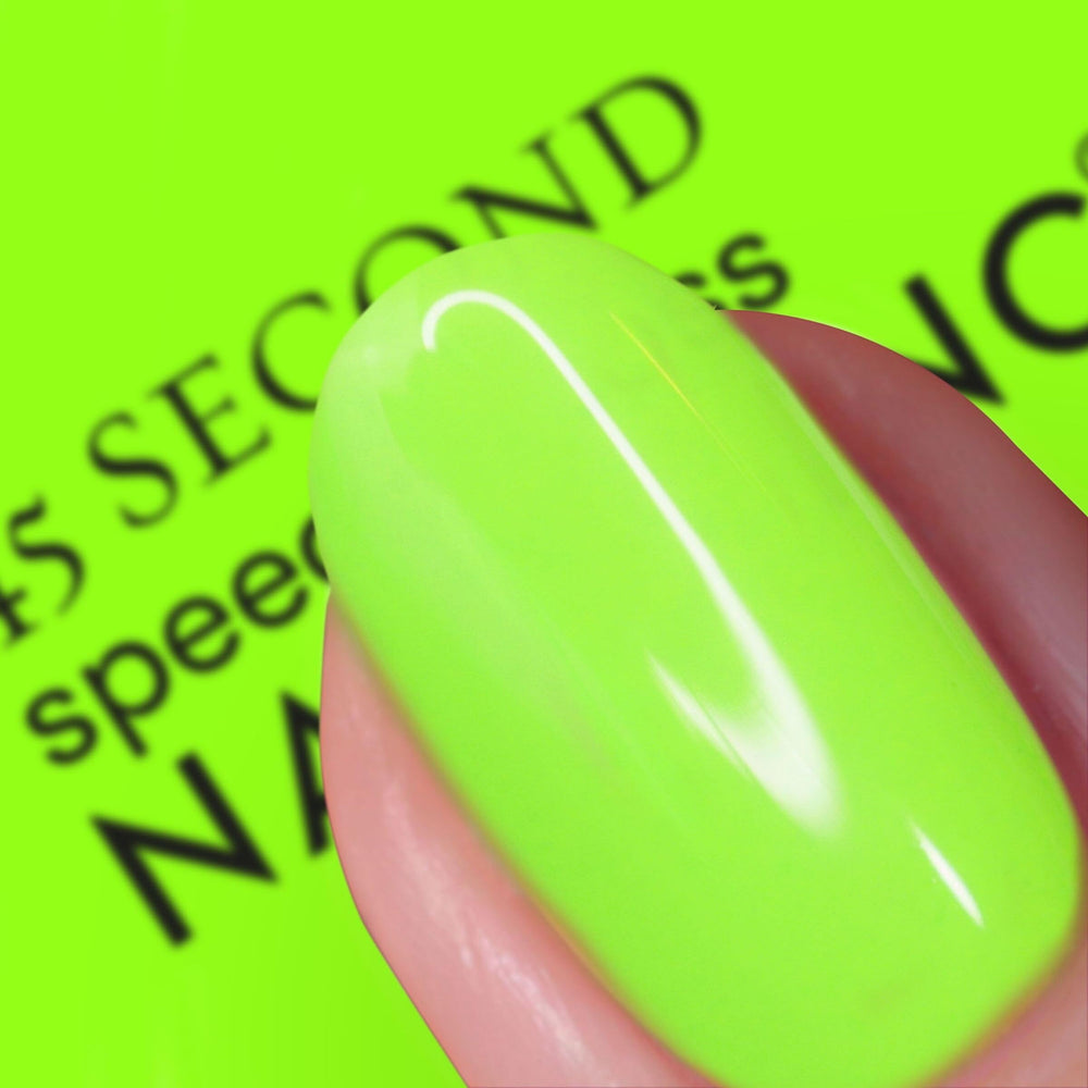 Nails Inc Daisy wide brush close-up for fewer strokes and precise application