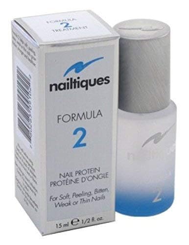 Pack of three Nailtiques bottles on vanity, showing value and ready-for-travel convenience