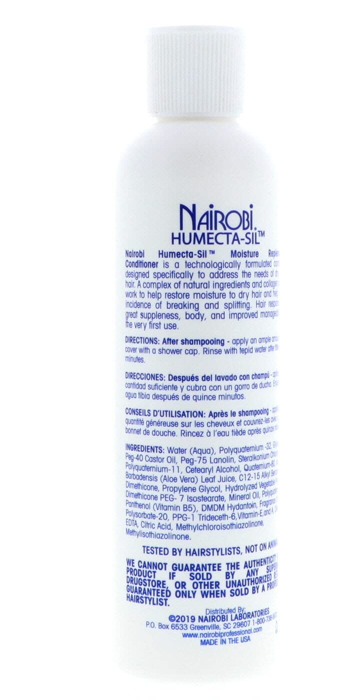 Nairobi ingredient label closeup showing formulation details for informed choice