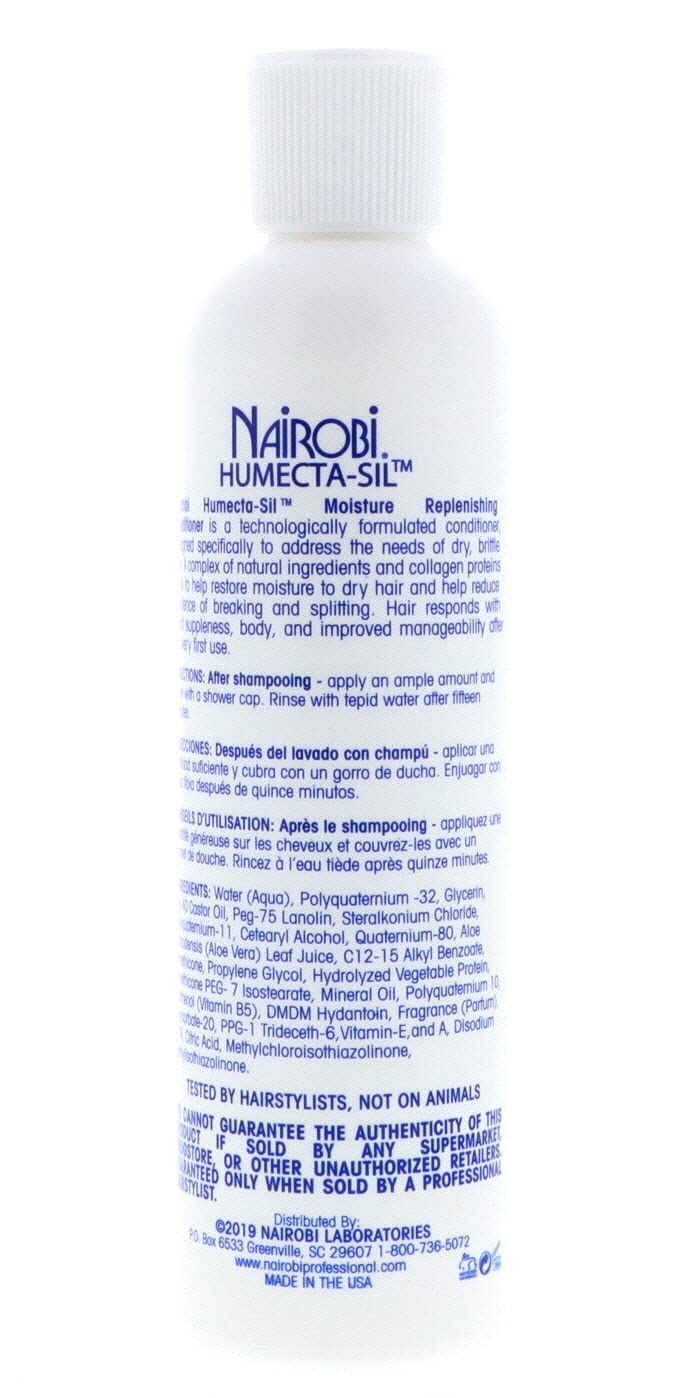 Nairobi bottle next to hand for scale showing convenient 8 ounce travel-friendly size