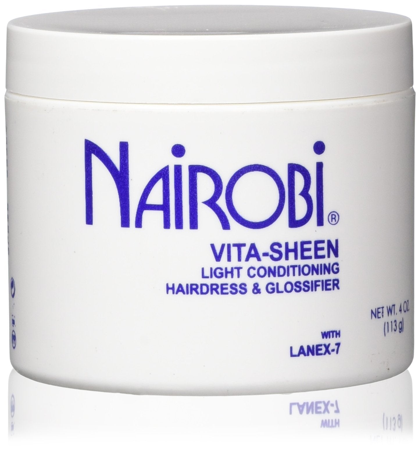 Nairobi bottle front packaging showing label and 4 oz size, glossy look