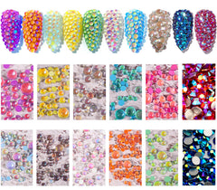 NAISKA front packaging showing full 800pcs set and storage box, perfect for crafting