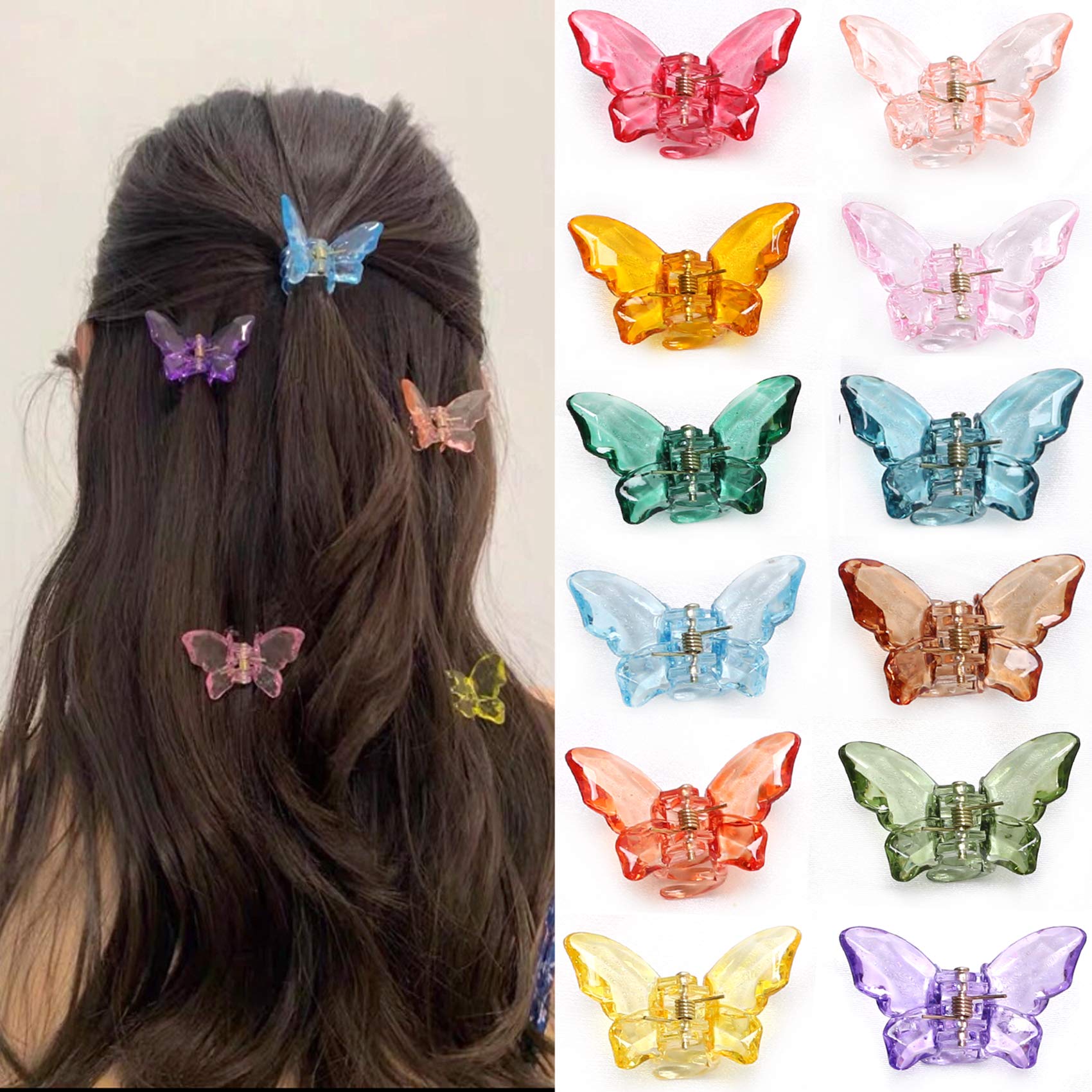 NAISIER front packaging showing 24 clips and colorful box, easy gifting