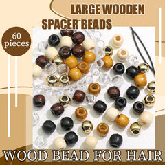 NAISKA bead threading demo on braid showing easy application and secure hold