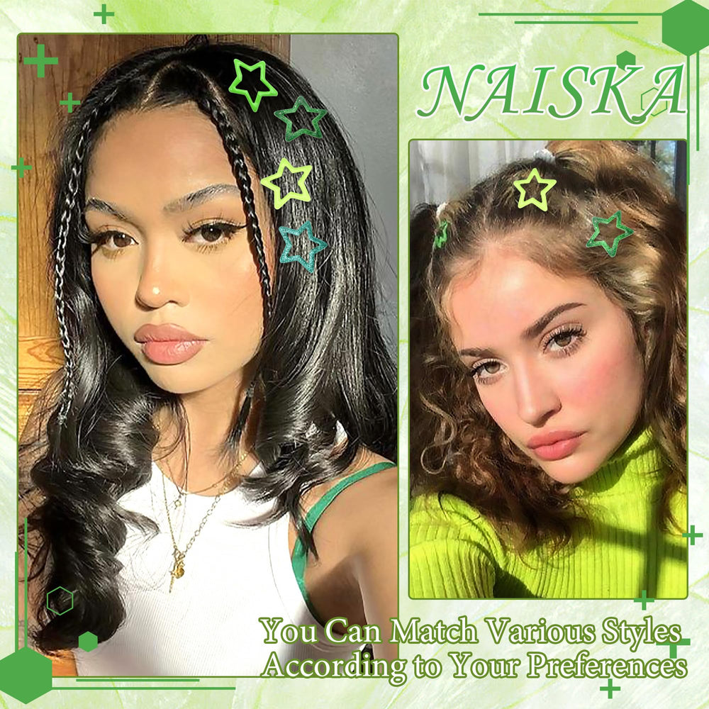 NAISKA clips attached to a backpack strap for quick accessory decoration