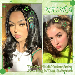 NAISKA clips attached to a backpack strap for quick accessory decoration