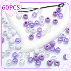 NAISKA close-up of bead hole and smooth texture protects hair
