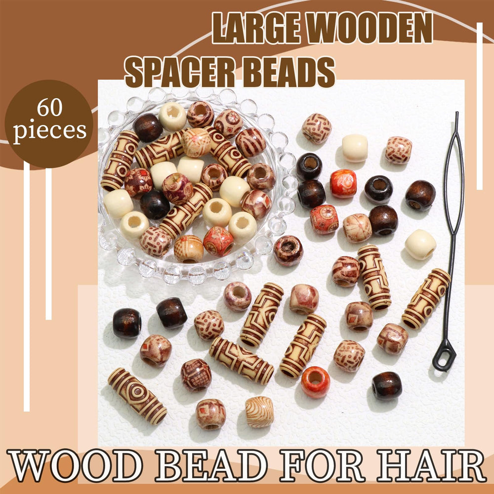 NAISKA beads threaded on braided hair showing natural accent benefit style