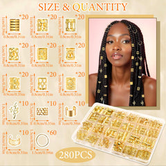 NAISKA in-use image of braid with accents demonstrating quick styling upgrade benefit