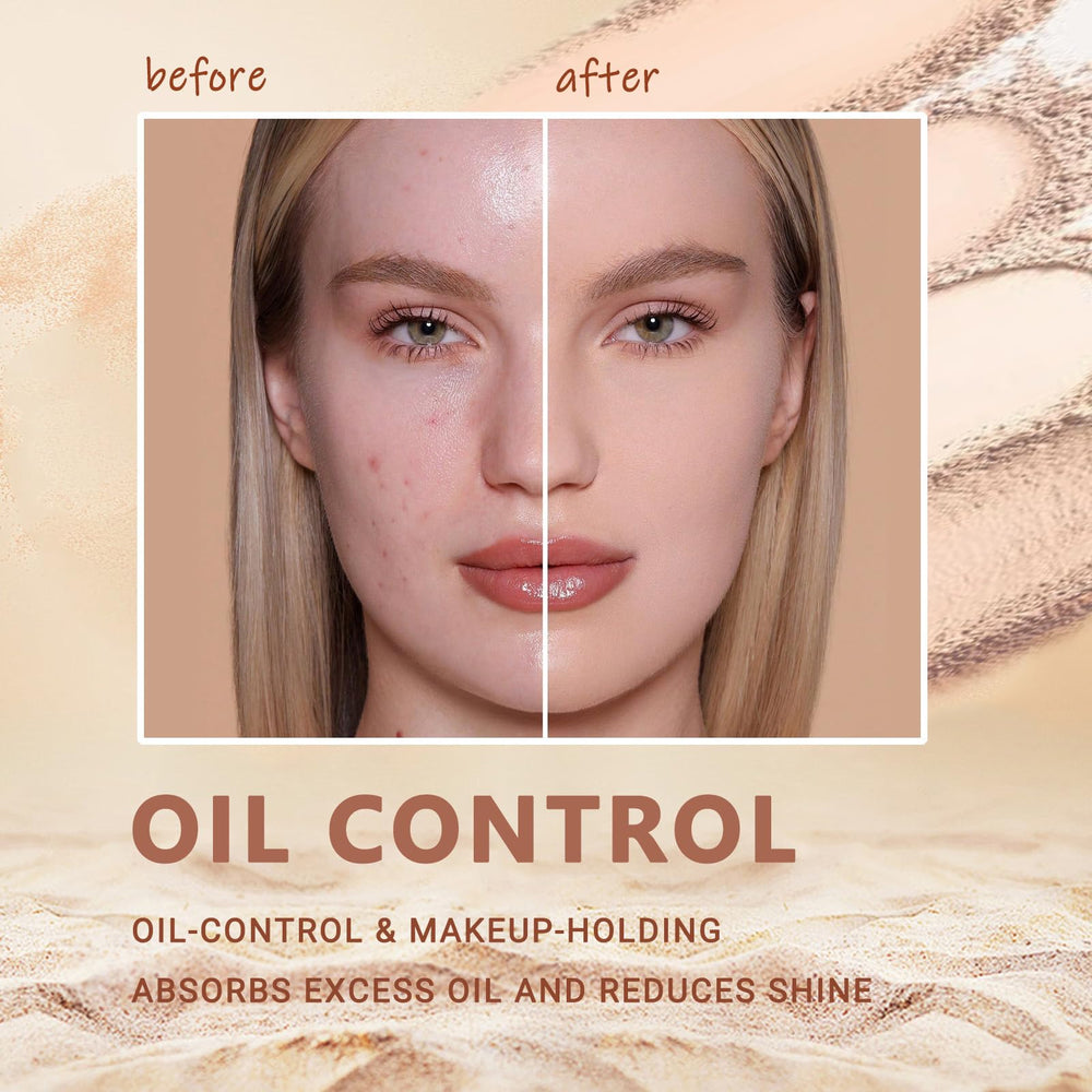 NAISSIYA open compact revealing sponge applicator and powder for quick touch-ups benefit