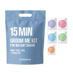 Naisture front packaging showing full five-piece kit and convenience