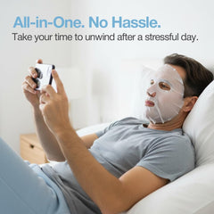 Naisture hair mask being applied for softer, more manageable hair