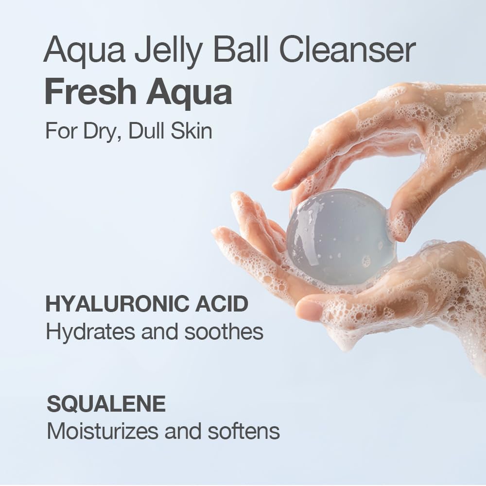 Naisture jelly ball close-up texture reveals smooth gel potential