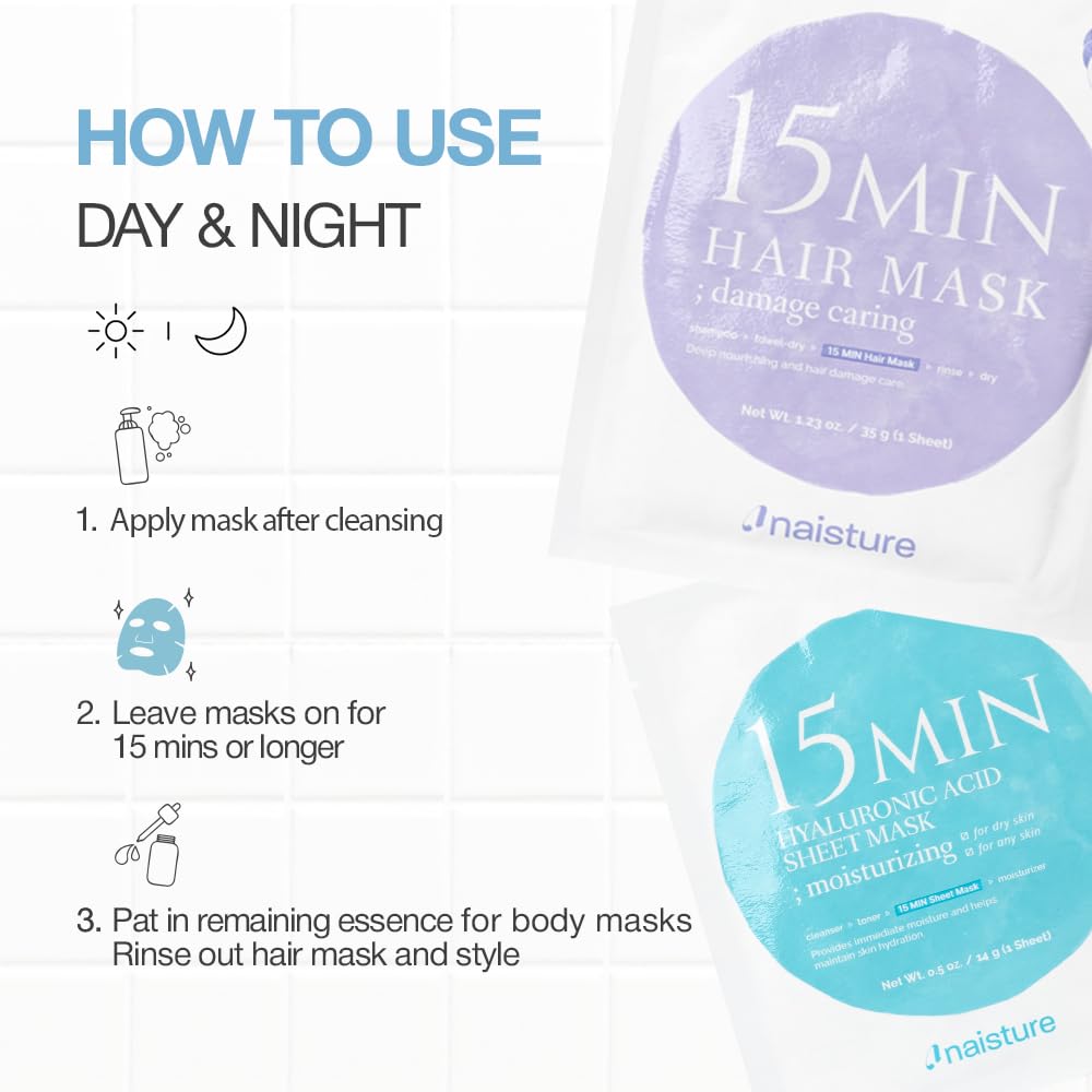 Naisture kit laid out for travel highlighting compact, organized set