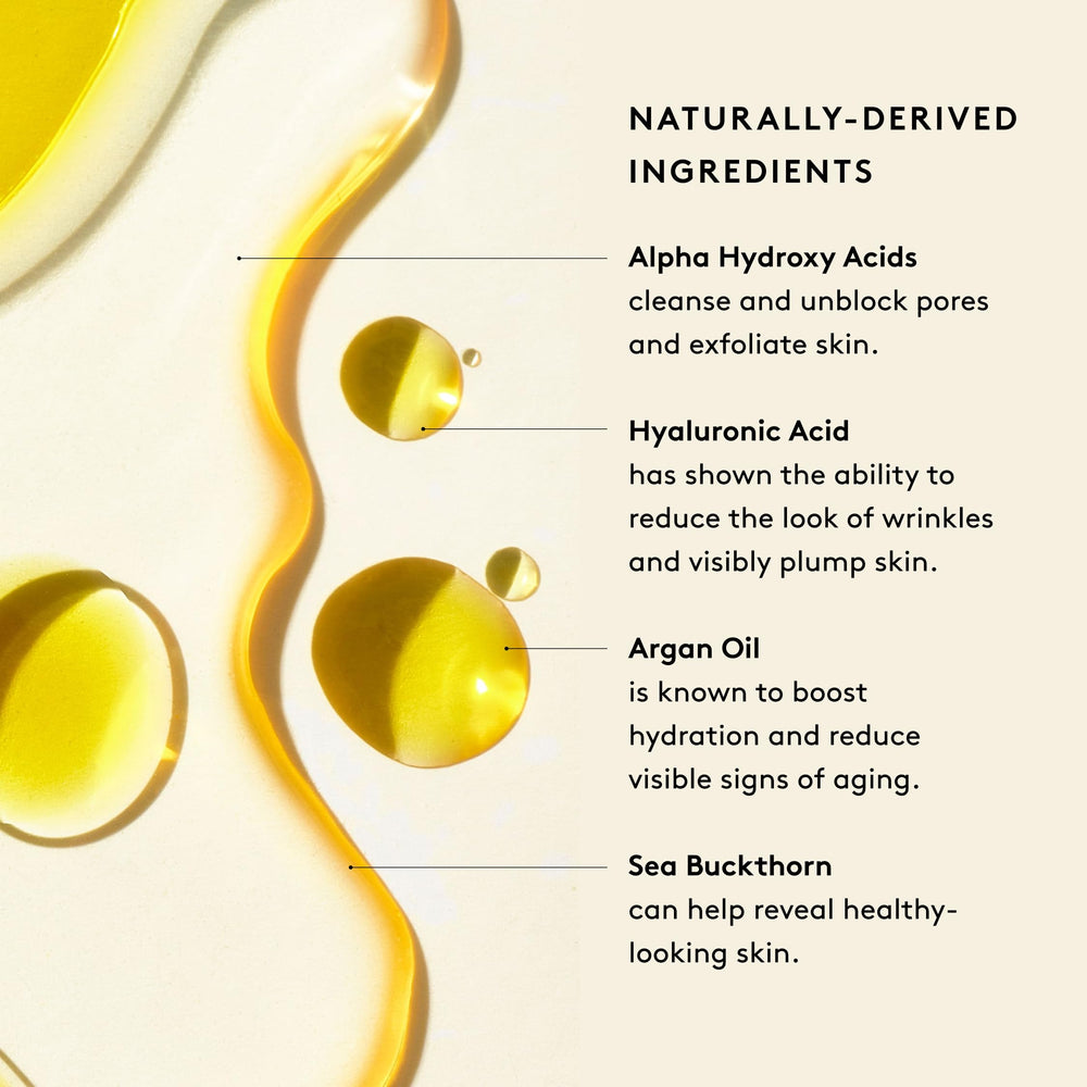 Naked & Thriving product applied in hand demonstrating easy absorption