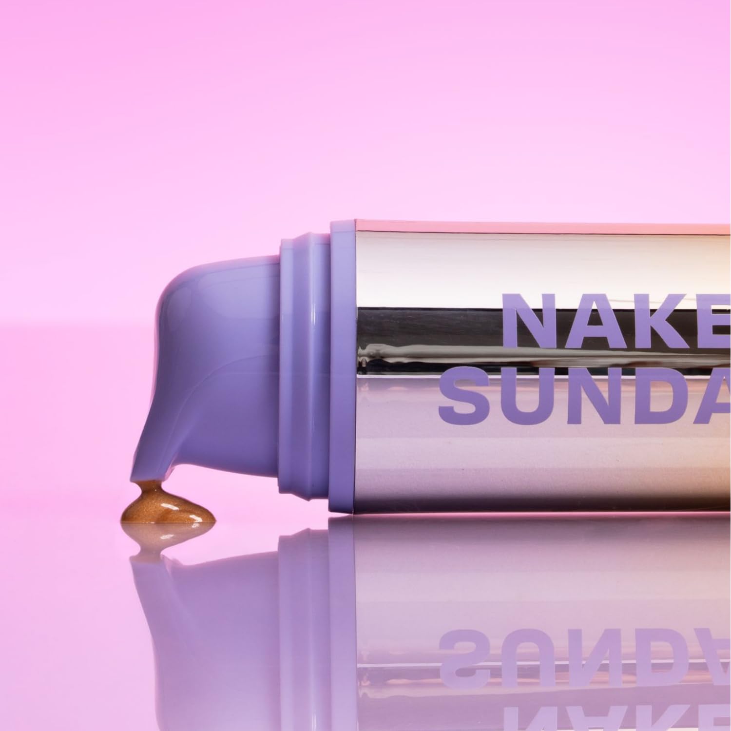 Naked Sundays bottle inside beach bag, portable SPF protection for outdoor days