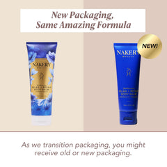 Nakery label close-up showing active ingredients and usage directions benefit
