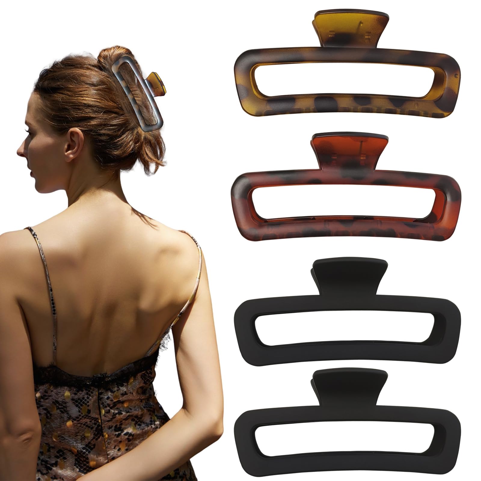 Nalodu front view of the extra-large clip showing shape and finishes for secure hold