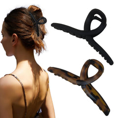 Nalodu front view of jumbo 5-inch claw clip showing secure hold