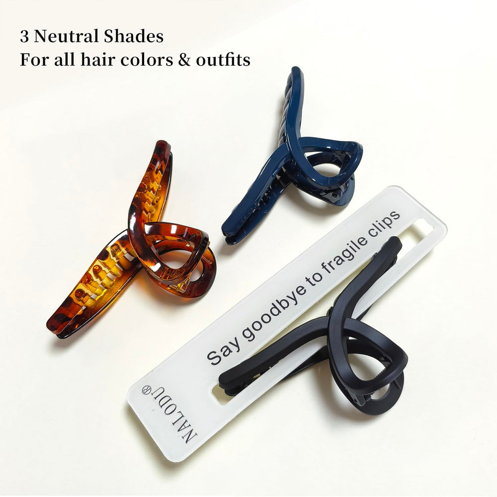 Nalodu matte black clip detail, discreet no-slip hold