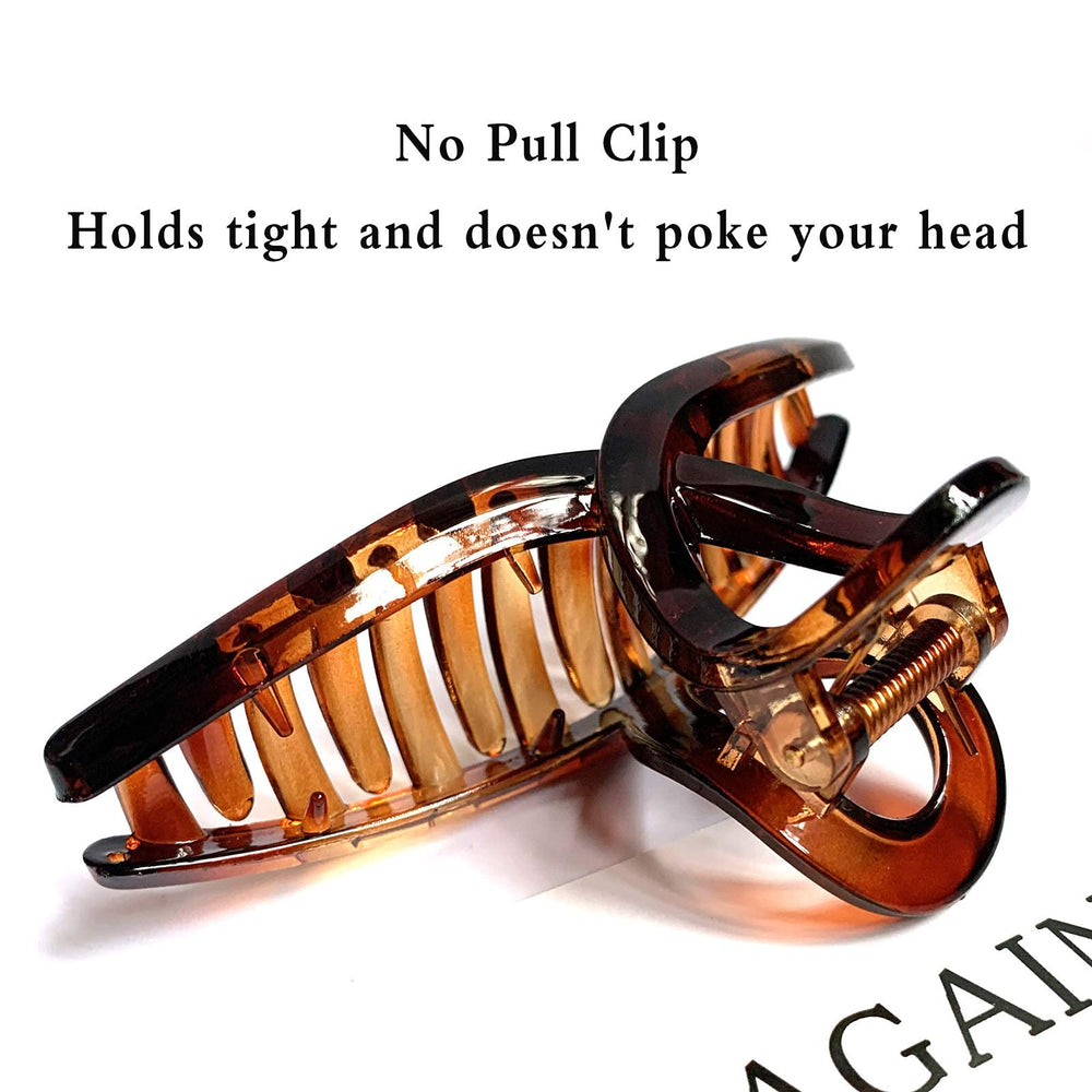 Nalodu teeth detail close-up showing tight grip and gentle hold on hair