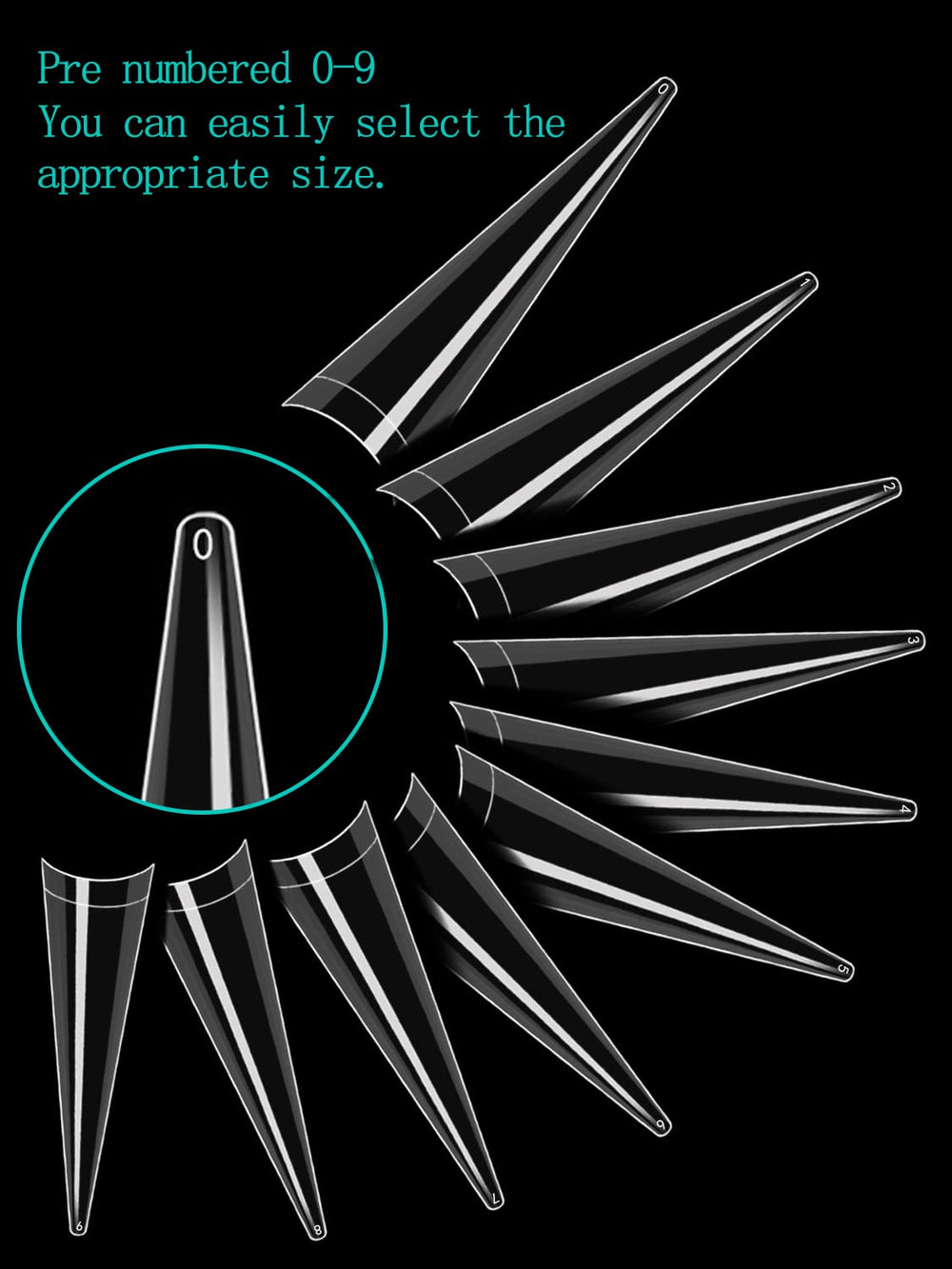 Namgznso painted stiletto design example demonstrating customization and color payoff