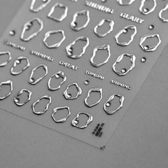 Namrec decals decorating a phone case demonstrating versatile craft and decor use