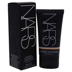 NARS label closeup highlighting SPF 30 PA+++ for daily broad-spectrum defense