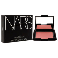 NARS Orgasm on cheeks application demonstrating natural glow and immediate warmth