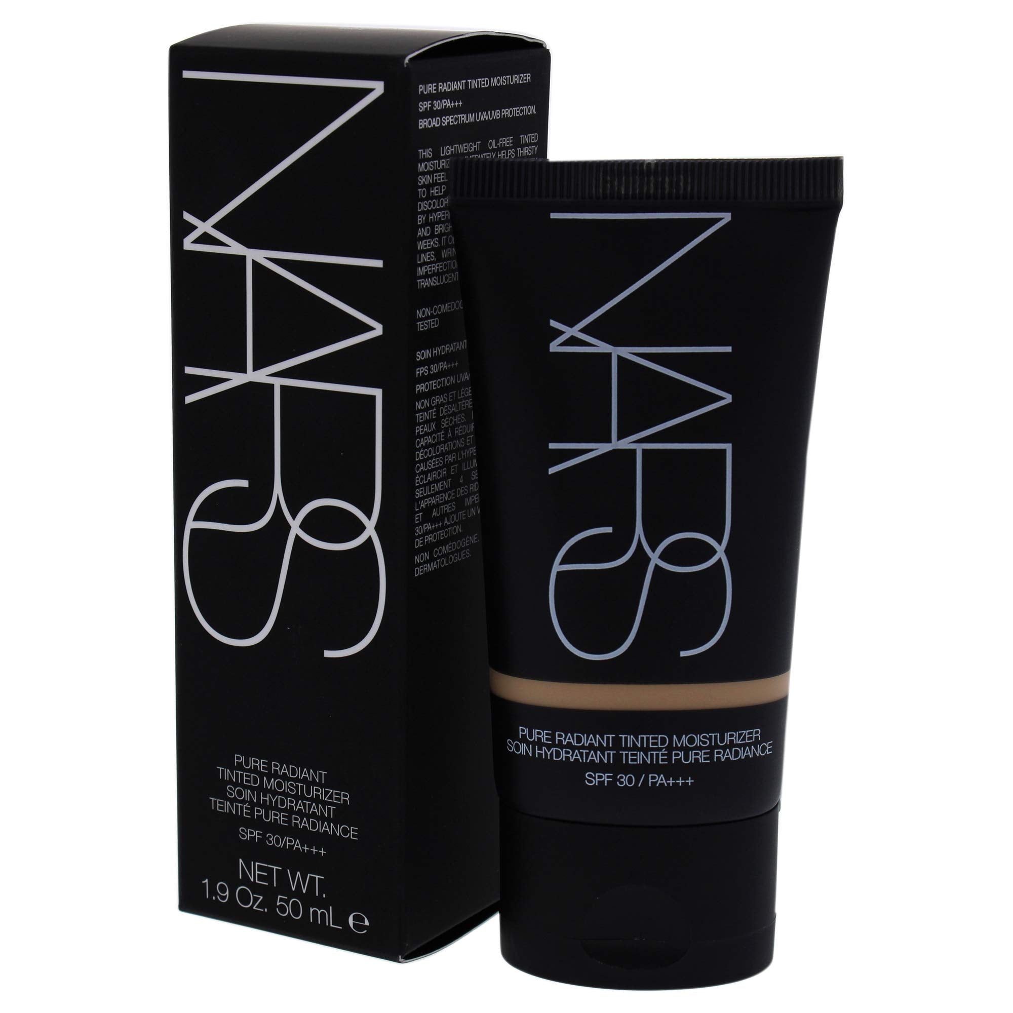 NARS moisturizer on vanity staged for everyday morning routine benefit