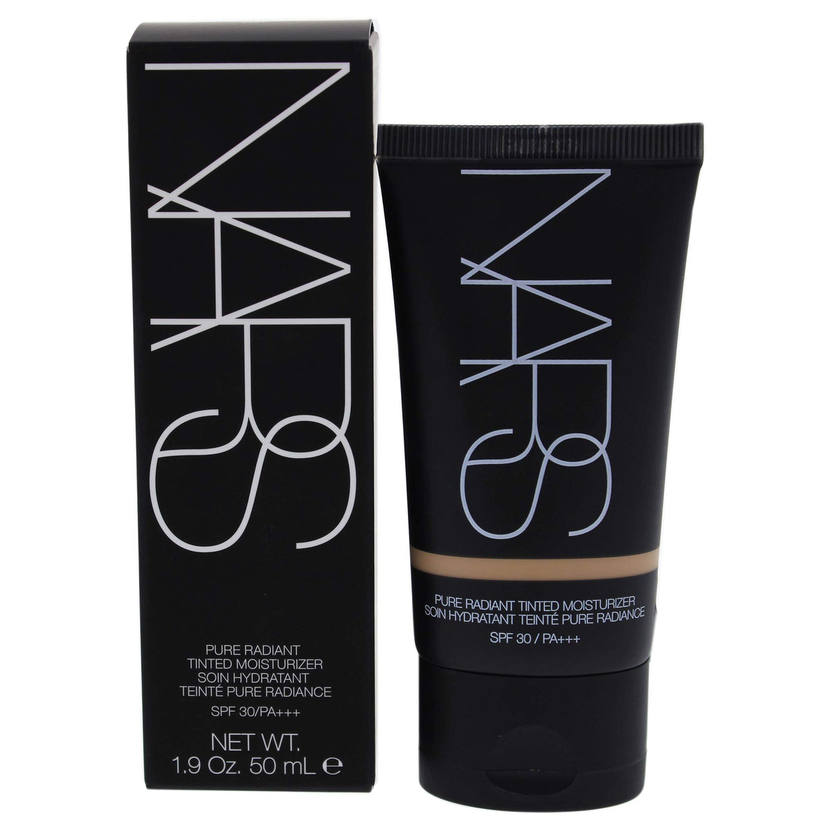 NARS front packaging showing product and shade for quick selection