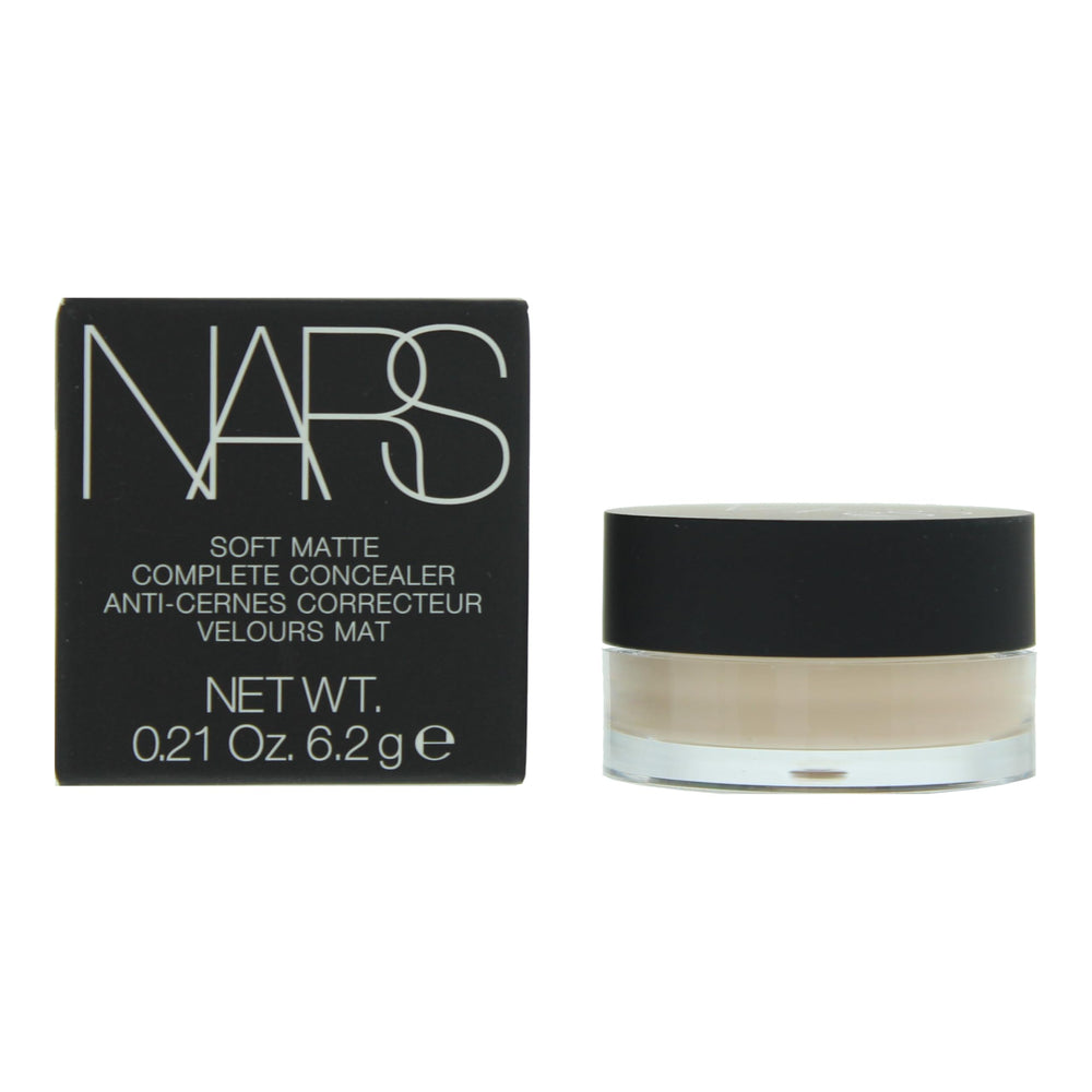 NARS concealer front packaging showing shade Chantilly and finish benefits